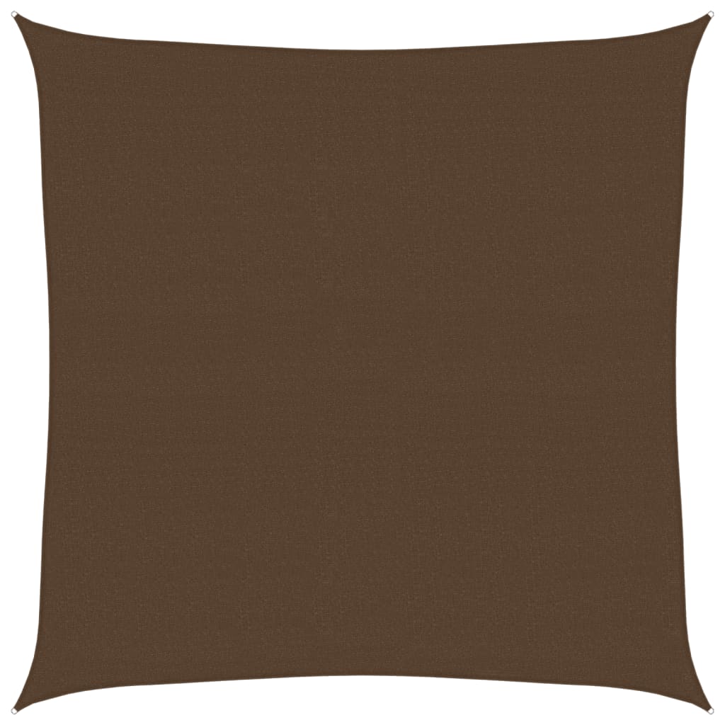 Πανί Σκίασης Καφέ 7 x 7 μ. από HDPE 160 γρ./μ²
