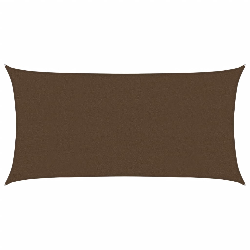 Πανί Σκίασης Καφέ 2,5 x 5 μ. από HDPE 160 γρ./μ²