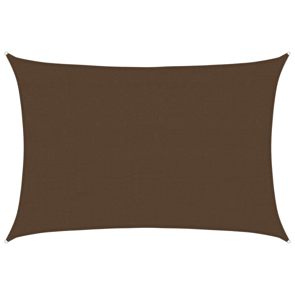 Πανί Σκίασης Καφέ 4 x 5 μ. από HDPE 160 γρ./μ²