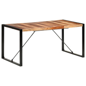 Τραπεζαρία 160 x 80 x 75 εκ. από Μασίφ Ξύλο