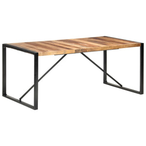 Τραπεζαρία 180 x 90 x 75 εκ. από Μασίφ Ξύλο