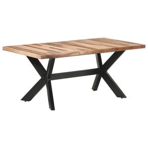 Τραπεζαρία 180 x 90 x 75 εκ. Μασίφ Ξύλο & Μελί Φινίρισμα