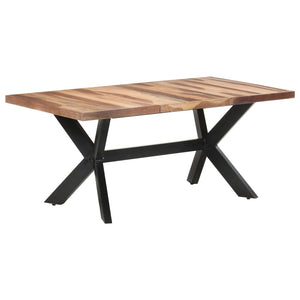 Τραπεζαρία 180 x 90 x 75 εκ. Μασίφ Ξύλο & Μελί Φινίρισμα