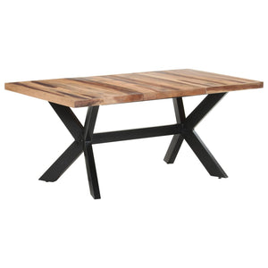 Τραπεζαρία 180 x 90 x 75 εκ. Μασίφ Ξύλο & Μελί Φινίρισμα
