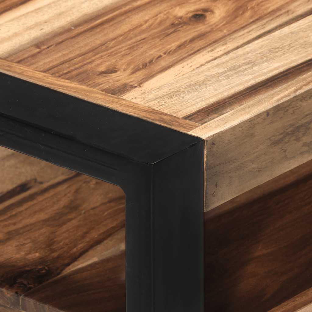 Έπιπλο Τηλεόρασης 120x35x45 εκ Μασίφ Ξύλο με Φινίρισμα Sheesham