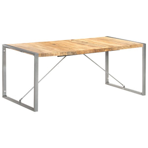 Τραπεζαρία 180 x 90 x 75 εκ. από Μασίφ Ακατέργαστο Ξύλο Μάνγκο