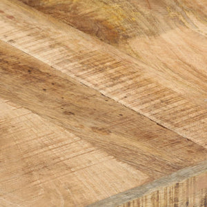 Τραπεζάκι Σαλονιού 120 x 120 x 40 εκ. Ακατέργαστο Ξύλο Μάνγκο