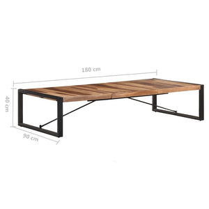 Τραπεζάκι Σαλονιού 180 x 90 x 40 εκ. από Μασίφ Ξύλο - Pakobazaar