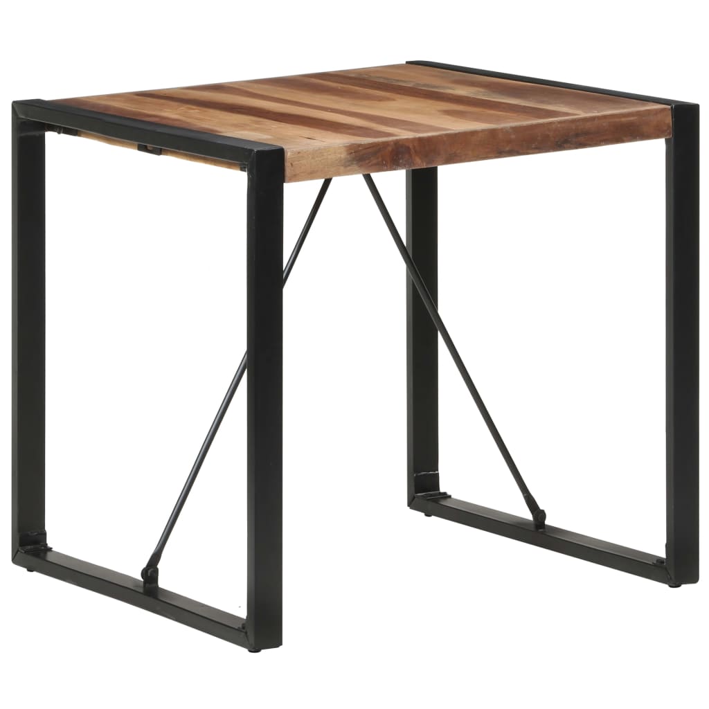 Τραπεζαρία 80 x 80 x 75 εκ. από Μασίφ Ξύλο Ακακίας - Pakobazaar