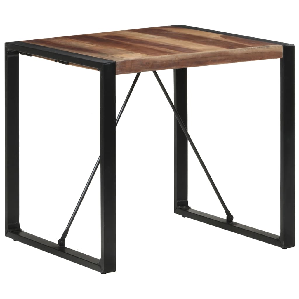 Τραπεζαρία 80 x 80 x 75 εκ. από Μασίφ Ξύλο Ακακίας - Pakobazaar