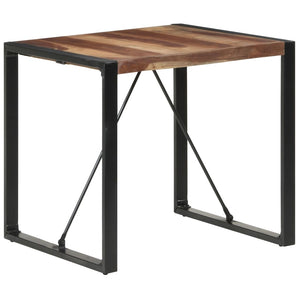 Τραπεζαρία 80 x 80 x 75 εκ. από Μασίφ Ξύλο Ακακίας - Pakobazaar