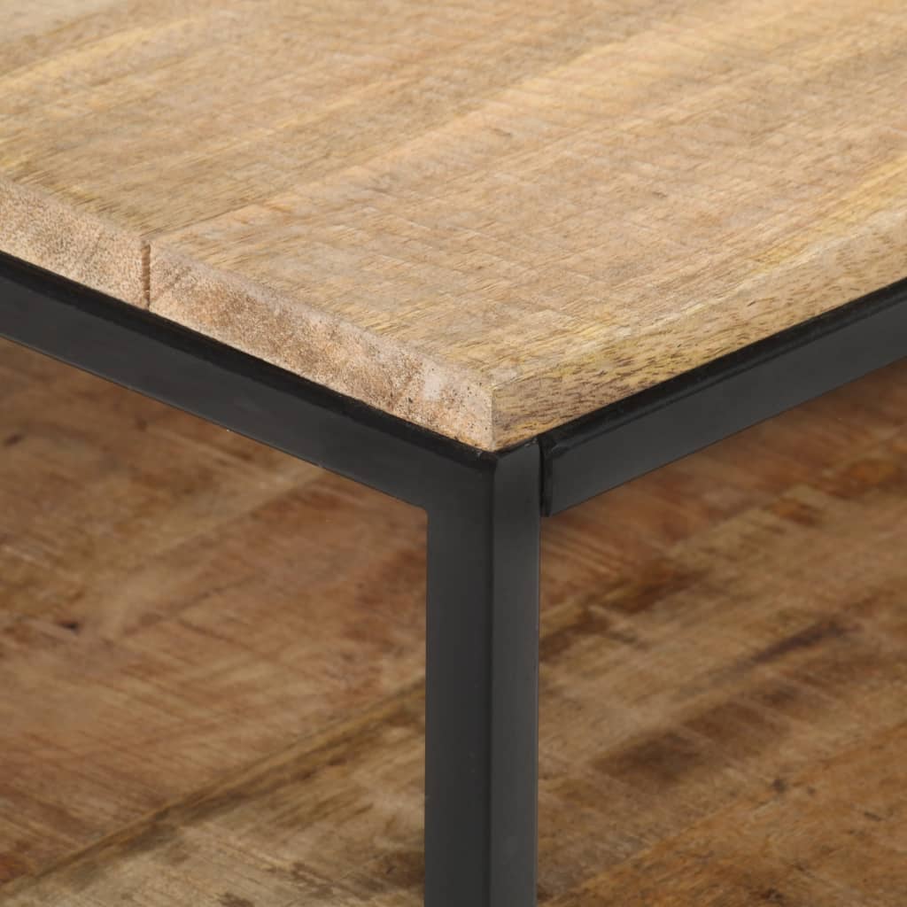 Έπιπλο Τηλεόρασης 130 x 30 x 45 εκ. από Ακατέργαστο Ξύλο Μάνγκο