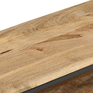 Έπιπλο Τηλεόρασης 130 x 30 x 45 εκ. από Ακατέργαστο Ξύλο Μάνγκο