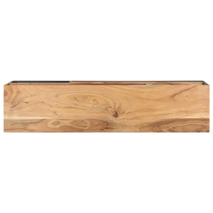 Έπιπλο Τηλεόρασης 130 x 30 x 45 εκ. από Μασίφ Ξύλο Ακακίας