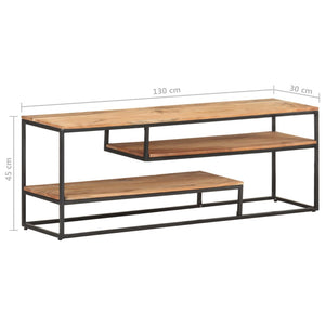 Έπιπλο Τηλεόρασης 130 x 30 x 45 εκ. από Μασίφ Ξύλο Ακακίας