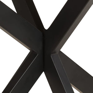 Τραπεζαρία 140 x 80 x 75 εκ. από Μασίφ Ξύλο Μάνγκο