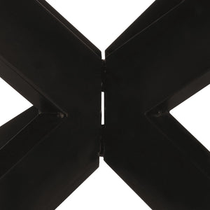 Τραπεζαρία Στρογγυλή 175 x 75 εκ. από Ακατέργαστο Ξύλο Μάνγκο - Pakobazaar
