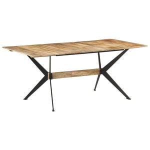 Τραπεζαρία 180 x 90 x 76 εκ. από Μασίφ Ξύλο Μάνγκο