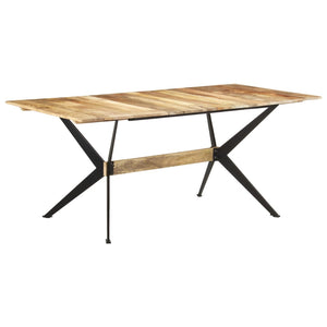 Τραπεζαρία 180 x 90 x 76 εκ. από Μασίφ Ξύλο Μάνγκο