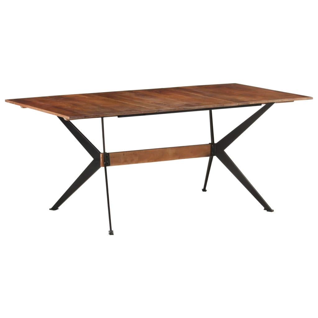 Τραπεζαρία 180 x 90 x 76 εκ. από Μασίφ Ξύλο Μάνγκο