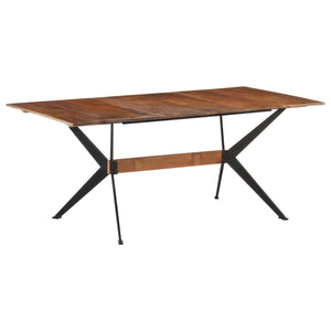 Τραπεζαρία 180 x 90 x 76 εκ. από Μασίφ Ξύλο Μάνγκο