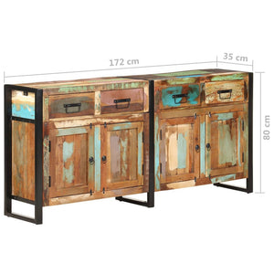 Μπουφές 172 x 35 x 80 εκ. από Μασίφ Ανακυκλωμένο Ξύλο