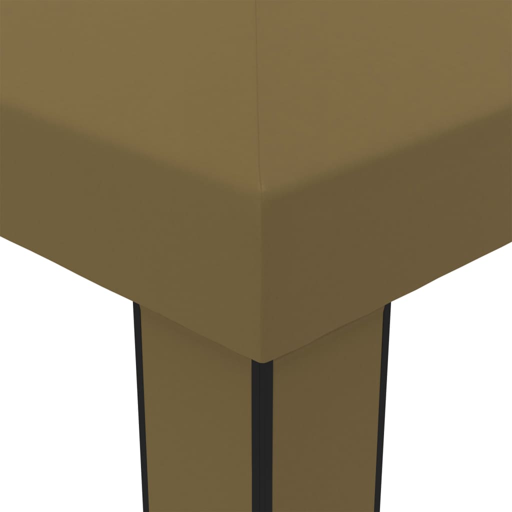 Κιόσκι με Διπλή Οροφή Taupe 3 x 6 μ. 180 γρ/μ²