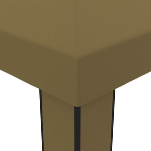 Κιόσκι με Διπλή Οροφή Taupe 3 x 6 μ. 180 γρ/μ²