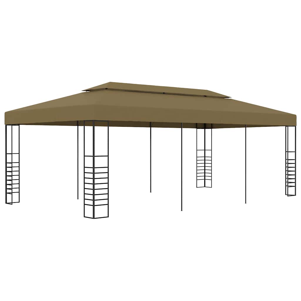 Κιόσκι 6 x 3 x 2,7 μ. Taupe 180 γρ/μ²