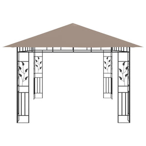 Κιόσκι με Αντικουνουπικό Δίχτυ Taupe 4x3x2,73 μ. / 180 γρ./μ² - Pakobazaar