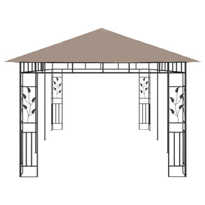 Κιόσκι με Αντικουνουπικό Δίχτυ Taupe 6x3x2,73 μ. / 180 γρ./μ²