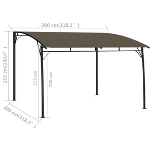 Σκιάσεις 3 x 3 x 2,55 m Taupe
