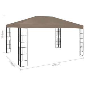 Κιόσκι Taupe 4 x 3 μ. - Pakobazaar