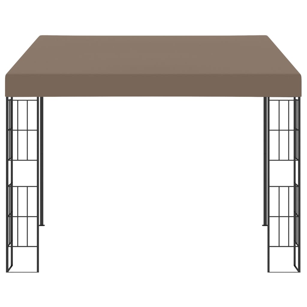 Κιόσκι Επιτοίχιο Taupe 3 x 3 μ. Υφασμάτινο - Pakobazaar