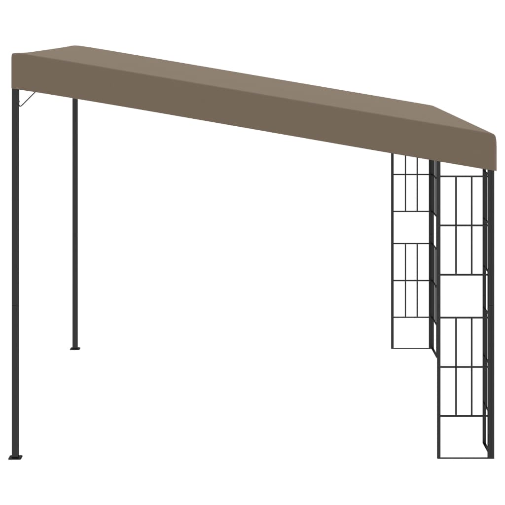Κιόσκι Επιτοίχιο Taupe 3 x 3 μ. Υφασμάτινο - Pakobazaar