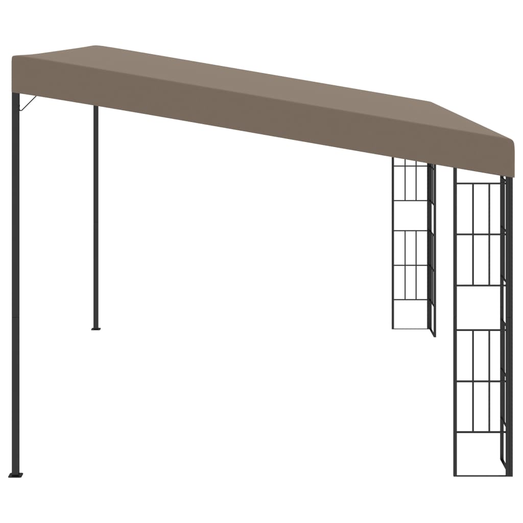Κιόσκι Επιτοίχιο Taupe 4 x 3 μ. Υφασμάτινο