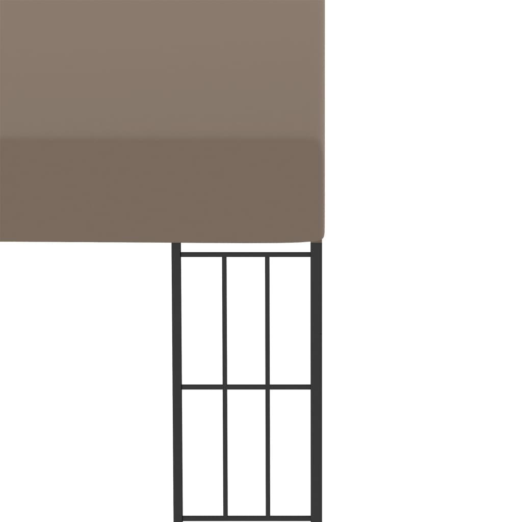 Κιόσκι Επιτοίχιο Taupe 4 x 3 μ. Υφασμάτινο