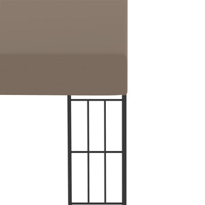 Κιόσκι Επιτοίχιο Taupe 4 x 3 μ. Υφασμάτινο