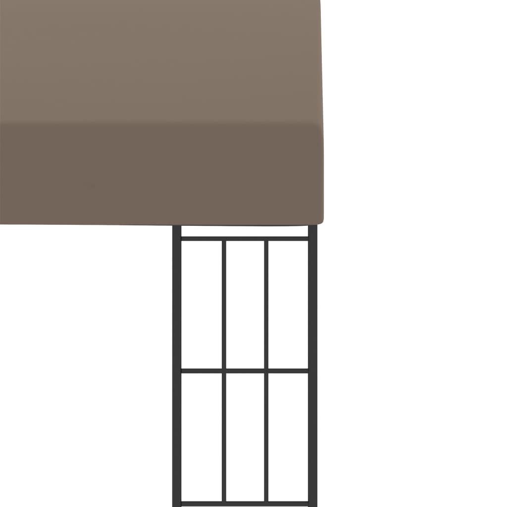 Κιόσκι Επιτοίχιο Taupe 6 x 3 μ. Υφασμάτινο