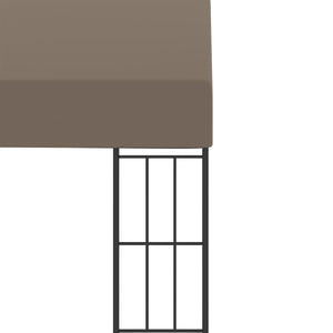 Κιόσκι Επιτοίχιο Taupe 6 x 3 μ. Υφασμάτινο