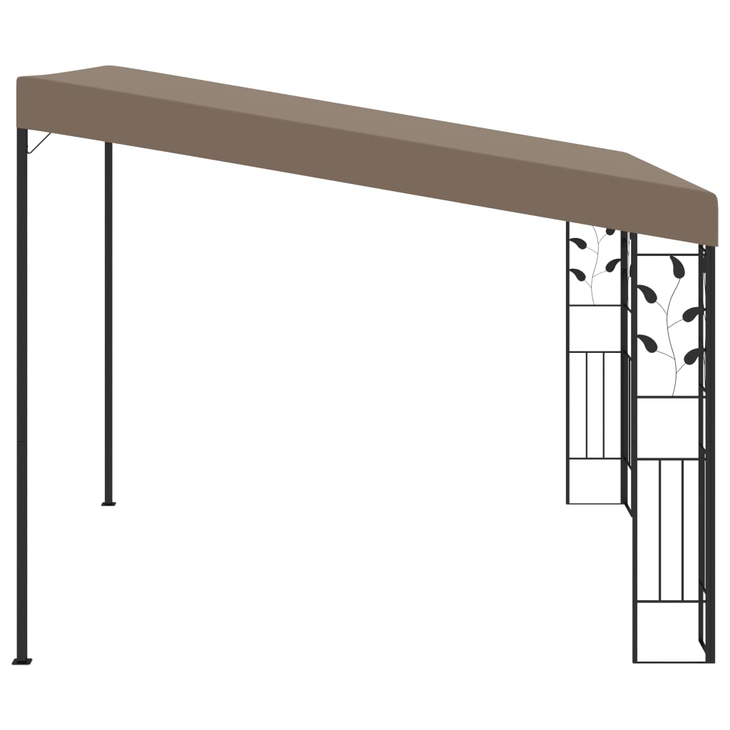 Κιόσκι Επιτοίχιο Taupe 3 x 3 x 2,5 μ. - Pakobazaar