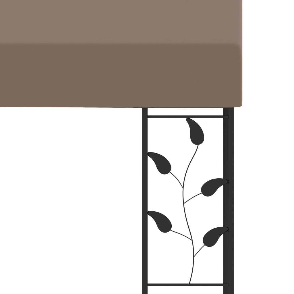 Κιόσκι Επιτοίχιο Taupe 3 x 3 x 2,5 μ. - Pakobazaar