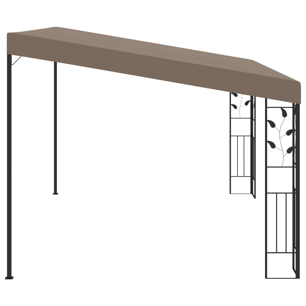 Κιόσκι Επιτοίχιο Taupe 4 x 3 x 2,5 μ.