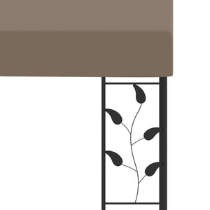 Κιόσκι Επιτοίχιο Taupe 4 x 3 x 2,5 μ.