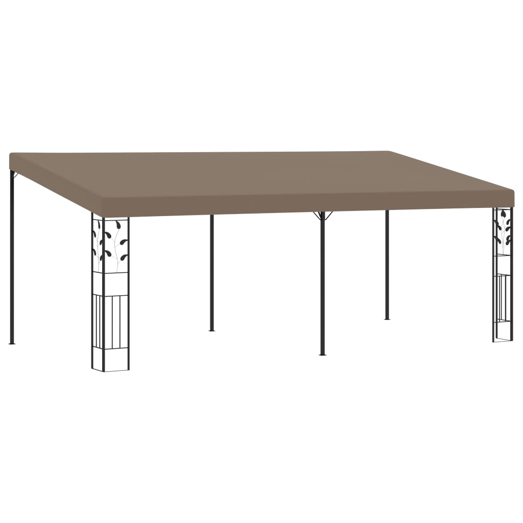 Κιόσκι Επιτοίχιο Taupe 6 x 3 x 2,5 μ.