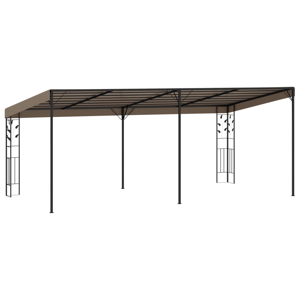 Κιόσκι Επιτοίχιο Taupe 6 x 3 x 2,5 μ.