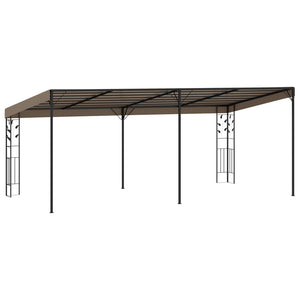 Κιόσκι Επιτοίχιο Taupe 6 x 3 x 2,5 μ.