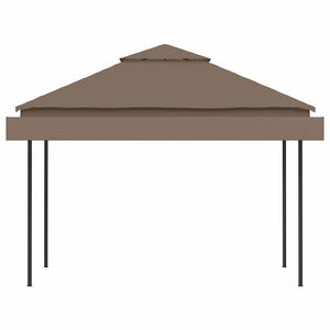 Κιόσκι με 2 Επεκτεινόμενες Οροφές Taupe 3x3x2,75 μ. 180 γρ/μ²