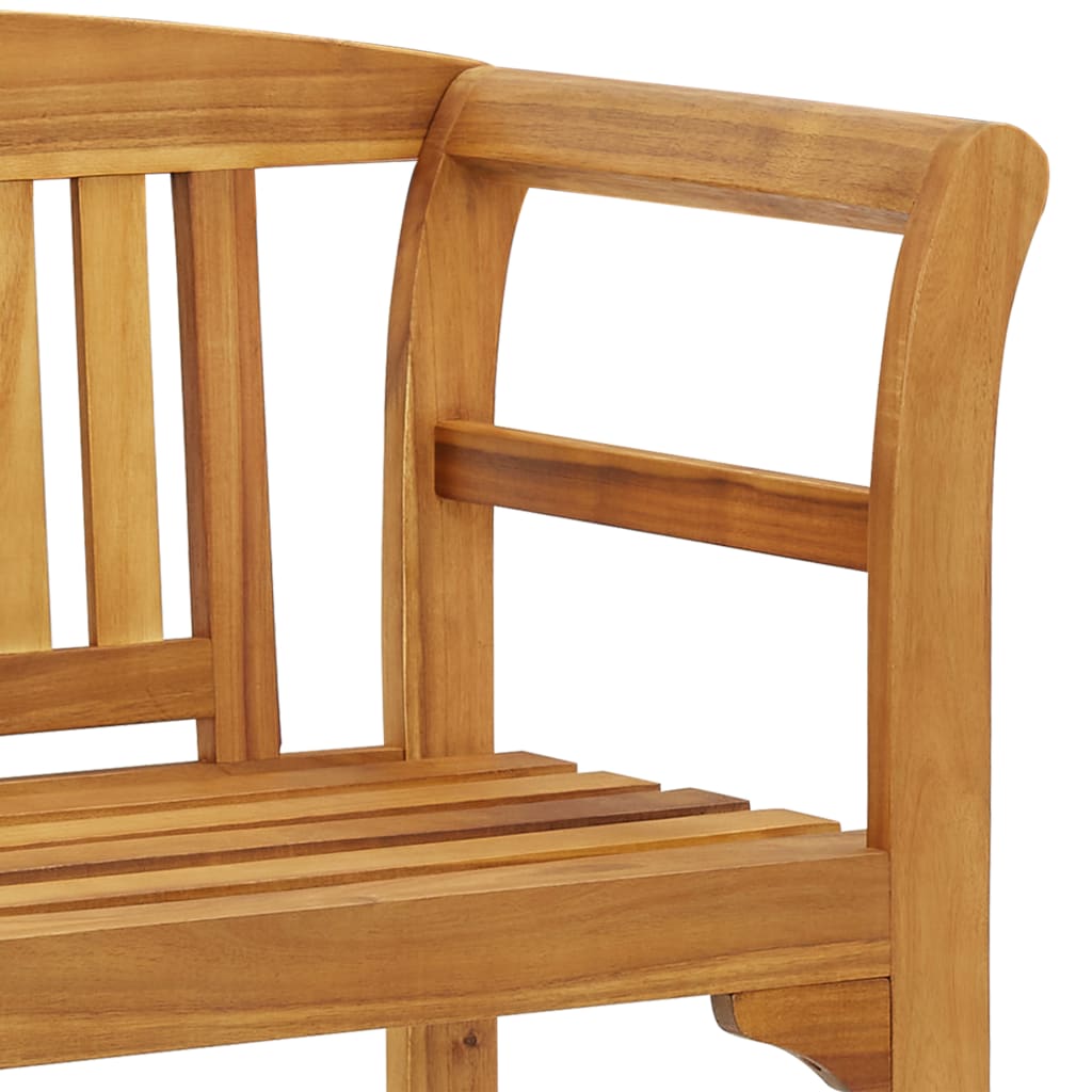 Παγκάκι Κήπου 120 εκ. από Μασίφ Ξύλο Ακακίας - PAKOBAZAAR