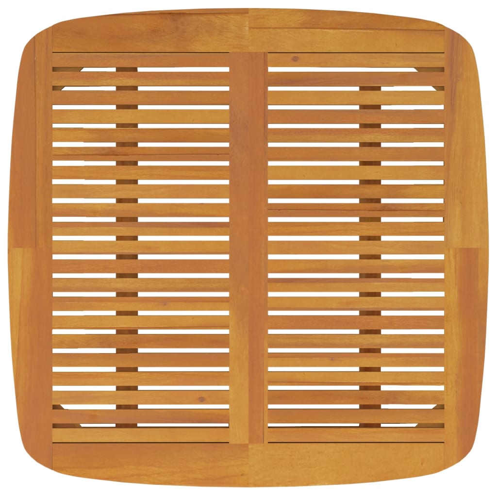 Τραπέζι Κήπου 85 x 85 x 75 εκ. από Μασίφ Ξύλο Ακακίας - Pakobazaar